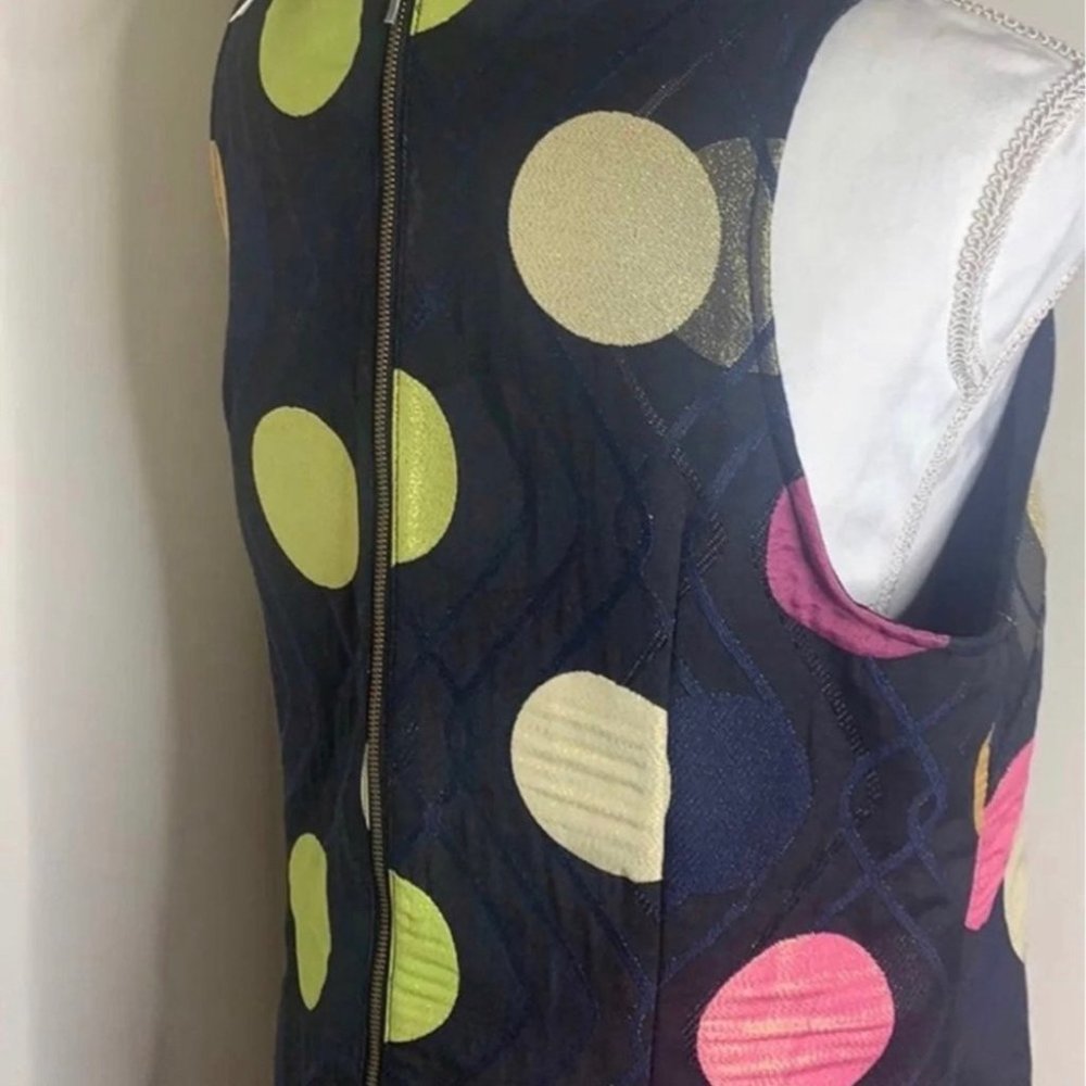 Maeve Anthropologie Sleeveless Polka Dot Dress Size Small NWT - Picture 3 of 10